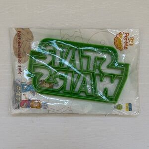 STAR WARS cookie or fondant cutter NWT- Green